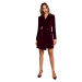 Dámske šaty Made Of Emotion Made_Of_Emotion_Dress_M562_Maroon