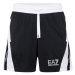 EA7 Emporio Armani Športové nohavice  vodová / čierna / biela
