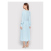 NA-KD Košeľové šaty 1018-008514-0538-581 Modrá Regular Fit