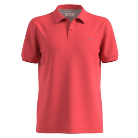 s.Oliver RL POLO SHIRT Pánske polo tričko, červená, veľkosť