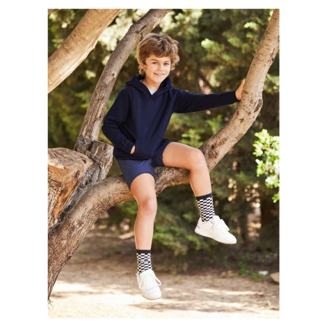 Navy blue children's hoodie Fruit of the Loom