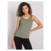 Dámský top DHJ TP model 17355837 khaki - FPrice