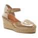 Hispanitas Espadrilky Boleromet-V24 HV243449 Zlatá