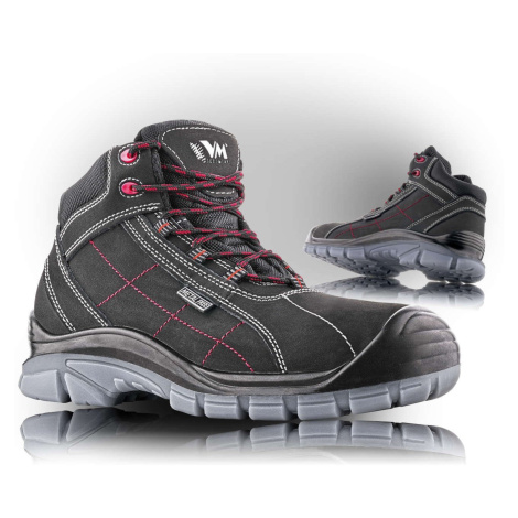 VM Footwear OXFORD S3 Bezpečnostná obuv Čierna, 37