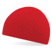 Beechfield Unisex pletená čiapka B44 Classic Red