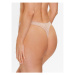 Calvin Klein Underwear Stringové nohavičky 000QF6878E Béžová