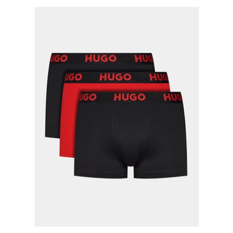 Hugo Súprava 3 kusov boxeriek 50496723 Čierna Hugo Boss