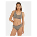 Calvin Klein Underwear Stringové nohavičky 000QF7431E Sivá