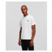 Tričko Karl Lagerfeld Ikonik 2.0 Outline Mini Tee White