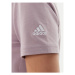 Adidas Tričko Essentials Logo IS2097 Fialová Slim Fit