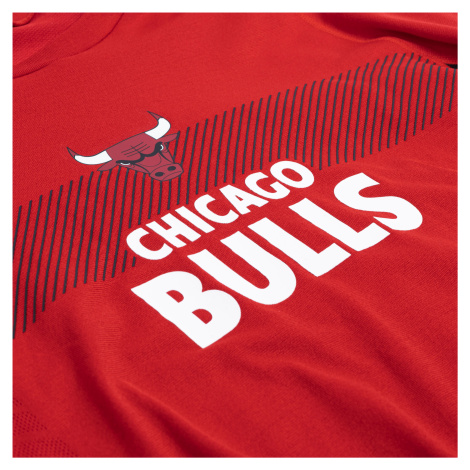 Pánske spodné tričko NBA Bulls s dlhým rukávom červené TARMAK