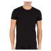 Emporio Armani  Iconic Lounge Stretch Piquet T-Shirt Black  Tričká a polokošele Čierna