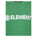 Element Tričko Blazin ELYZT00155 Zelená Regular Fit