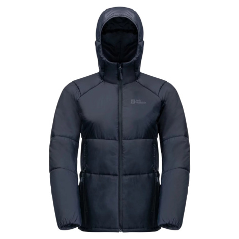 Čierna dámska bunda Jack Wolfskin Bergland INS Hoody W 1207221-1010