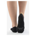 Čierne bambusové balerínkové ponožky 82006P - dvojbalenie