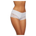 Dámské boxerky 107 white - GABIDAR Bílá XL