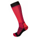Husky Snow Wool ružová/čierna, L(41-44) Ponožky