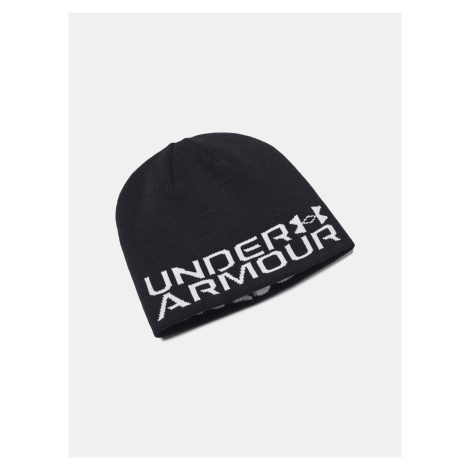 Čierna obojstranná čiapka Under Armour Reversible Halftime Beanie