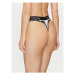 Calvin Klein Underwear Stringové nohavičky 000QF7221E Čierna