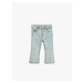 Koton Baby Girl Bell-bottom Jeans Pants Pocket Cotton - Flare Jean