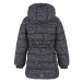 Dievčenská lyžiarska bunda COLOR KIDS jacket quilted, AOP, AF 8.000, phantom