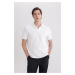 DEFACTO Regular Fit Short Sleeve Polo T-Shirt