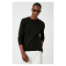 Koton Men's Black Basic Pullover