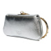 Pinko Kabelka Marpesia Clutch Strieborná