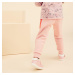 Detské nohavice nastaviteľné priedušné ružové