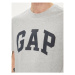 Gap Tričko 856659-00 Sivá Regular Fit