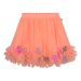 Billieblush tylová sukňa U13337 Oranžová Regular Fit