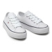 Tommy Hilfiger Plátenky Low Cut Lace-Up Sneaker T3A4-32118-0890100 M Biela