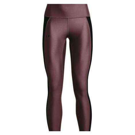 Under Armour HeatGear Armour Panel Plum/Black Bežecké nohavice/legíny