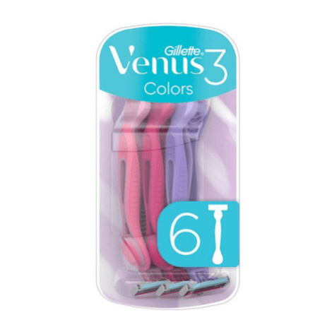 GILLETTE Venus3 colors 6 ks