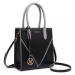 Miss Lulu dámska elegantná kabelka LG2255 - čierna