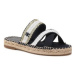 Tommy Hilfiger Espadrilky Golden Webbing Sandal FW0FW07096 Tmavomodrá