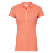 Tommy Hilfiger Polo tričko - SHORT SLEEVE SLIM POLO oranžové