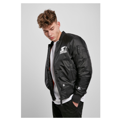 Starter Jacket The Classic Logo Bomber Jacket Black