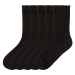 pepperts!® Dievčenské ponožky s biobavlnou, 5 párov (čierna)