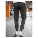 Grafitowe spodnie męskie dresowe Denley JX9515