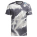 adidas D4T HR AOP TEE Pánske tričko, sivá, veľkosť