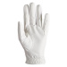Dámske jazdecké rukavice 500 biele