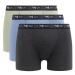 Pánske boxerky 3 ks DIM COTTON STRETCH BOXER 3x - DIM - sivé