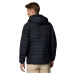 Čierna pánska športová prešívaná bunda Columbia Powder Lite II Hooded Jacket 2086944010