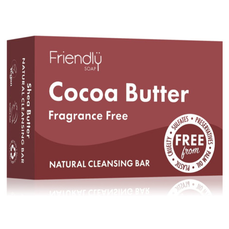 Friendly Soap Cleansing Bar Cocoa Butter prírodné mydlo na tvár a telo