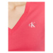Calvin Klein Jeans Tričko J20J220303 Ružová Slim Fit