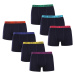 7PACK pánske boxerky Lee Cooper tmavo modré (PO41016)