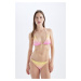 DEFACTO Fall in Love Regular Fit Gradient Printed Bikini Bottom