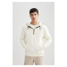 DEFACTO Modern Fit Hooded Sweatshirt