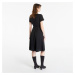 Šaty CALVIN KLEIN JEANS Crepe Short Sleeve Midi Dress Black